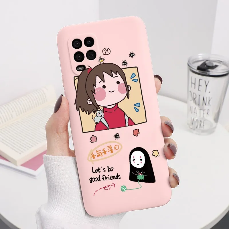 Япония аниме Тоторо Унесенные призраками принципиально для Xiaomi Poco F3 X3 NFC Redmi Mi Note 10