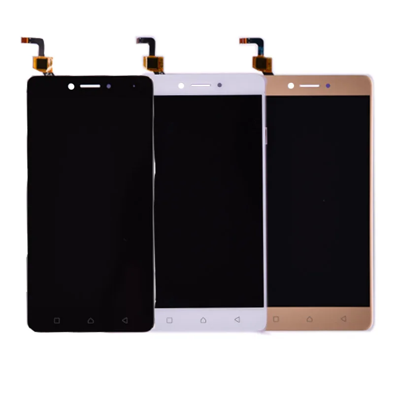 100% тест для Lenovo K6 Note ЖК дисплей с сенсорным экраном дигитайзер сборка черный