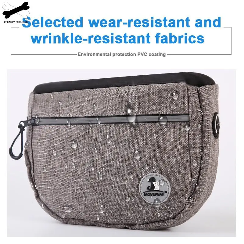 Водонепроницаемая сумка для дрессировки собак и кошек еды вместительный