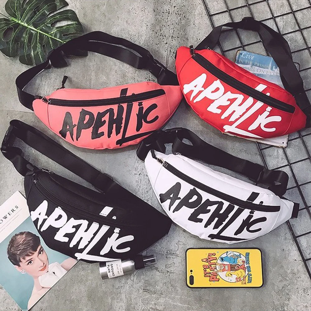 

Unisex Men Women Waist Fanny Pack Belt Travel Bag Purse Chest Pouch Bullet Pack Messenger Crossbody Shoulder Bag