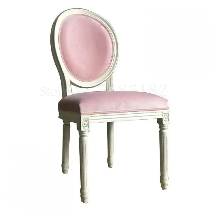 Стул для учебы в американском стиле принцессы обеденный стул макияжа магазина