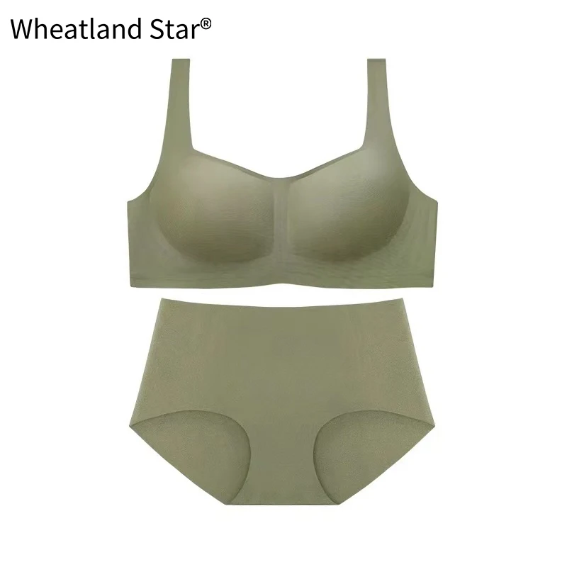 Бесшовный бюстгальтер без косточек натуральный каучук женское нижнее белье