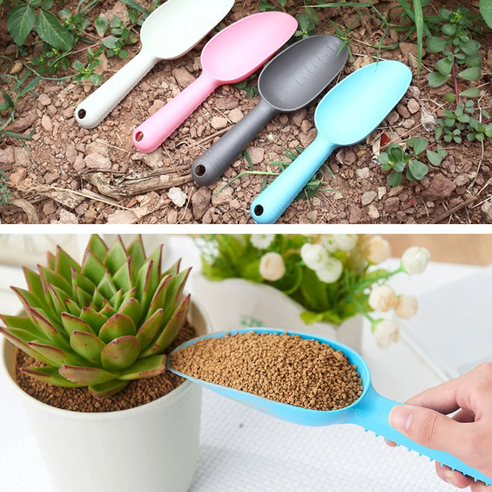 2 шт. пляжный цветочный горшок толстая лопата совок гладкая домашняя длинная