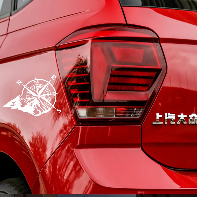 

Car Stickers Personalized Stylish Car Jungle Adventure Decorative Decals Are Suitable for Various Models Black/white, 17cm*12cm