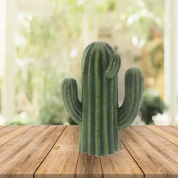 

12x18cm / 4.71x7.08inch Cactus Decor Trinket Resin Decor