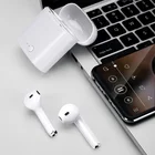 Беспроводные наушники i7s TWS Bluetooth 5,0, спортивные наушники-вкладыши, гарнитура с микрофоном и внешним аккумулятором для смартфонов Android IOS, наушники