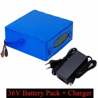 liitokala 36v 30ah lithium battery 36v 30000mah 18650 battery pack for electric bicycle with 30a bms42v 2a charger