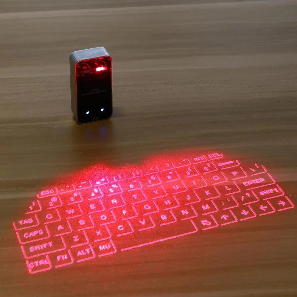 Bluetooth лазерная клавиатура беспроводная Виртуальная проекционная клавиатура портативная для Iphone Android смартфон Ipad планшет ПК ноутбук