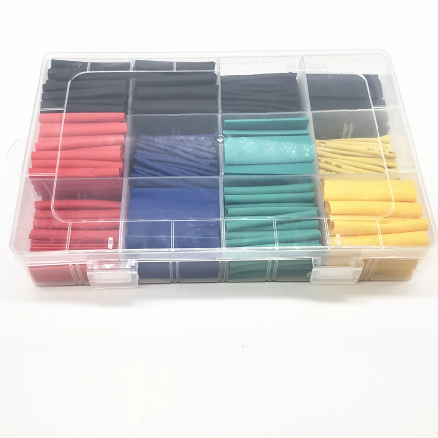 Термоусадочные трубки 164 530 шт. термоусадочные ассортимент электронных