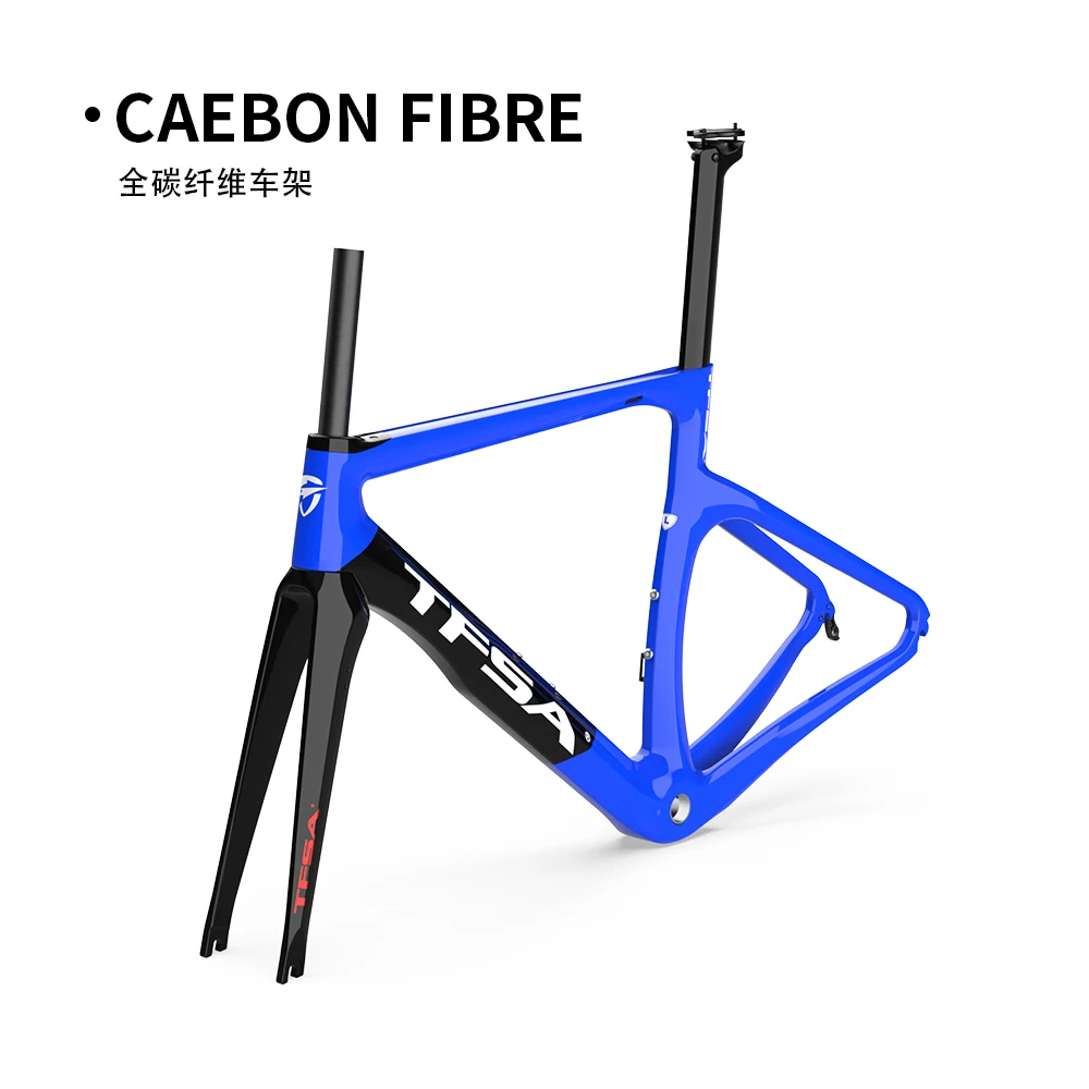 

Трипод TFSA Toray T1000 из углеродного волокна для велосипеда, может использоваться в качестве окрашенной рамы из углеродного волокна с логотипом ...