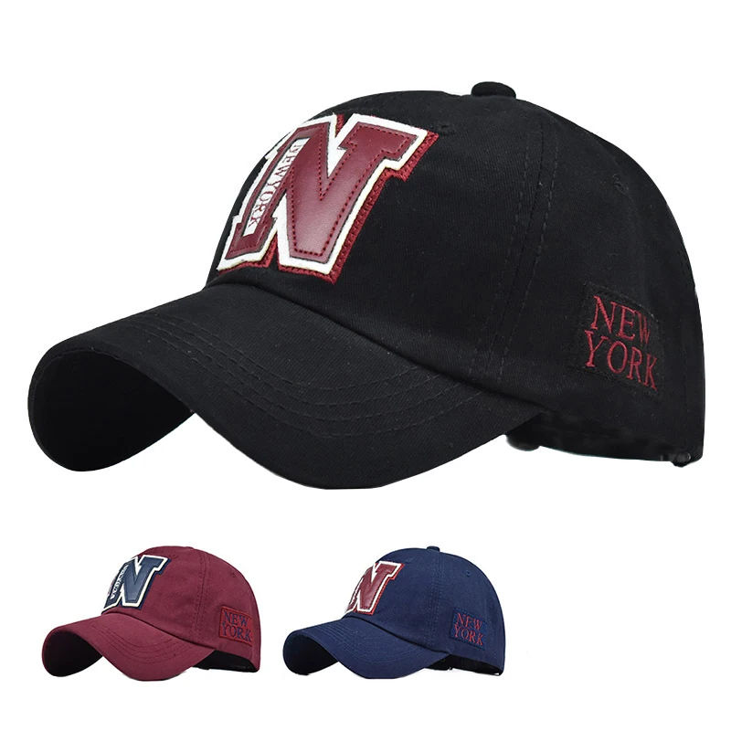 

Spring Baseball Cap Women Men Autumn Casual Outdoor Sports Sun Visor PU Letter Patch Trucker Hat Washed Cotton Hip Hop Gorra