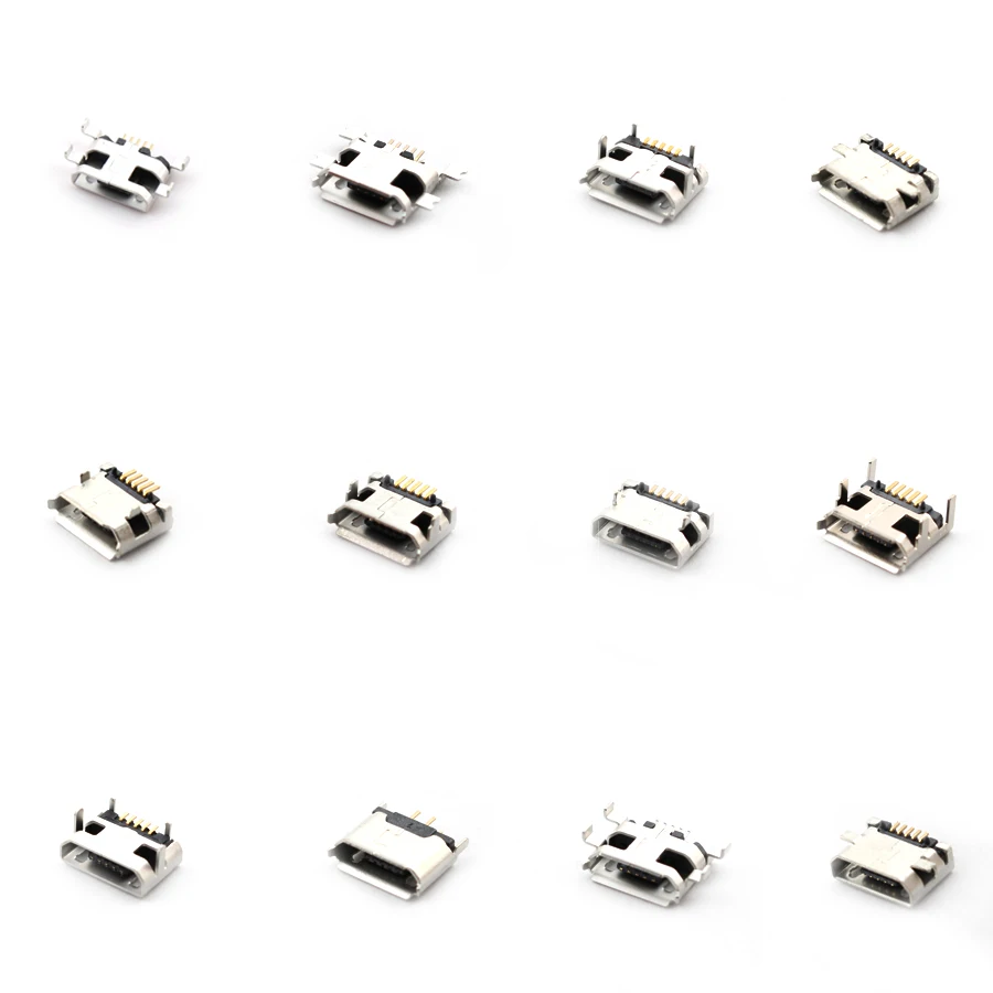 5-контактный usb разъём зарядного устройства, так и для женского MP3/4/5 huawei lenovo zte 12 моделей разъем Micro USB и Другое мобильный Tabletels набор