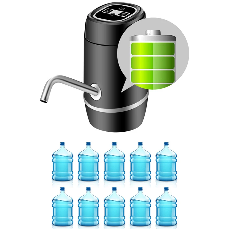 Новая бутылка для воды портативный Электрический насос питьевой 5 галлонов usb