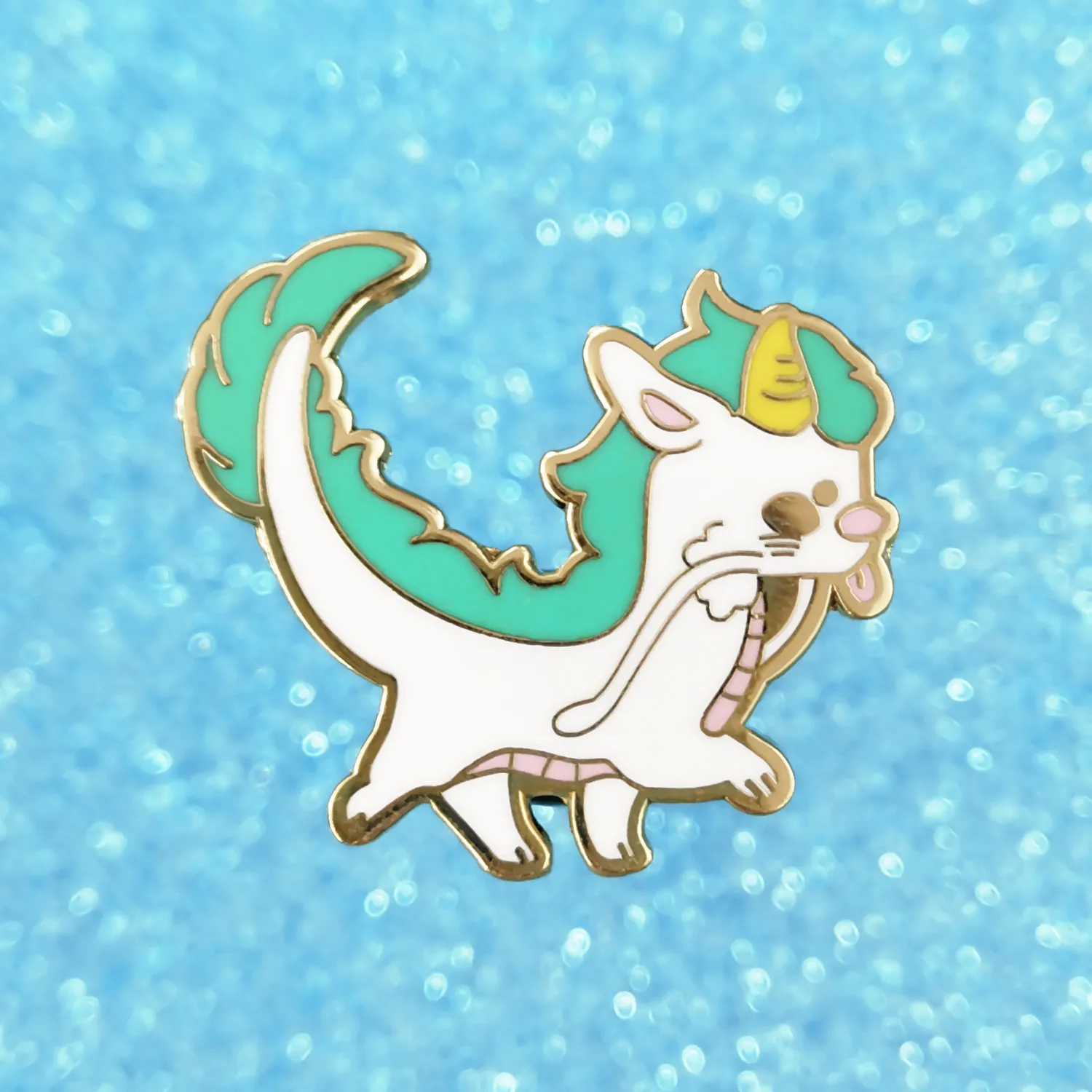 

Kawaii Cartoon White Dragon Take A Walk Hard Enamel Pin Cute Animal Dragons Medal Brooch Jewelry Anime Spirited Aways Fans Gift
