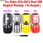 Оригинальный чехол HKFASTEL для Nokia 3310, 2017, с двумя SIM-картами, мобильный телефон, со средним корпусом (без клавиатуры)
