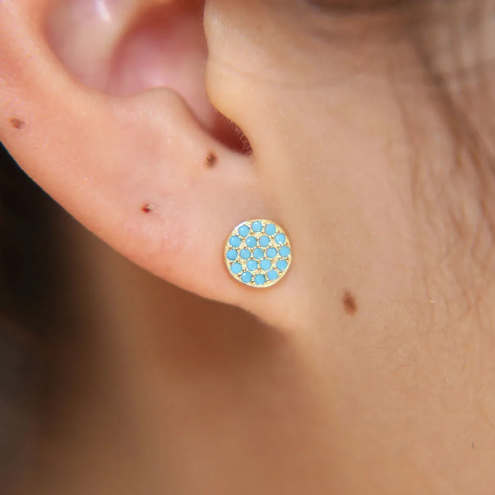 Женские серьги-гвоздики из серебра 100% пробы | Украшения и аксессуары