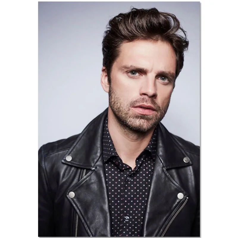 Модный классический постер на заказ Себастьян Стэн тканевый домашний декор