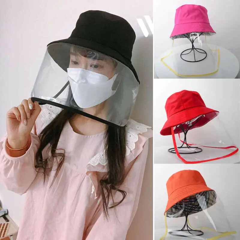 Protection Products Anti-saliva Spray Hat Health Safe Windproof Dustproof Antivirus Bucket Hats | Аксессуары для одежды