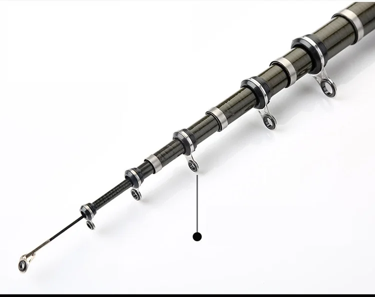 Мини Новое поступление 98% сверхтвердая телескопическая удочка из углеродного