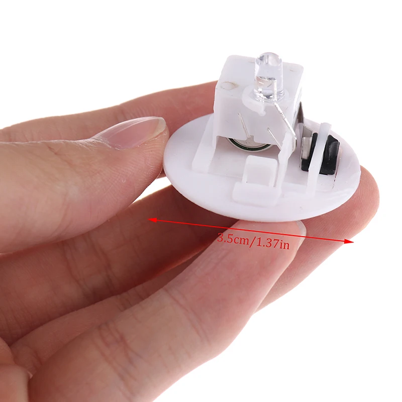 5 шт. цветной яркий Ночной светильник лампа в виде свечи светодиодная основа