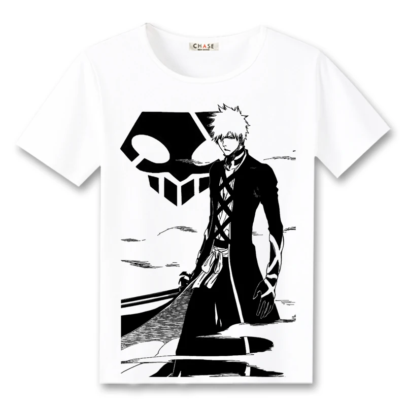 Футболка для косплея отбеливатель Kurosaki ichigo Grimmjow jeagerjaches Повседневная футболка