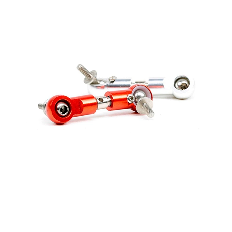 

2 Pcs RC Car Part:1 Pcs CNC Pull Rod Steering Servo Arm & 1 Pcs Clutch Dial Shelf Bracket