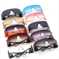 rimless y2k sunglasses women 2022 luxury brand oversized uv400 shades goggle sun glasses eyewear protection gafas de sol mujer