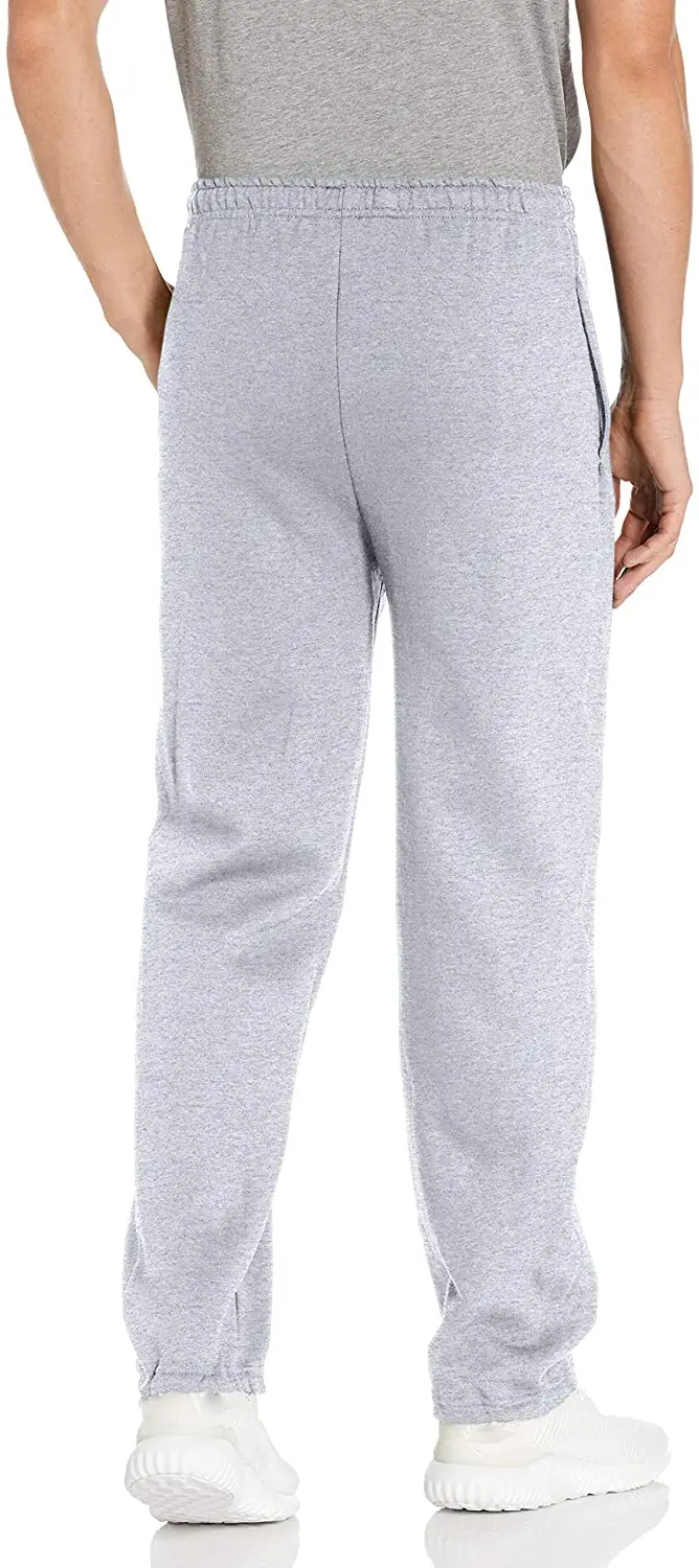 Men's Fleece Elastic Bottom Sweatpants 2021 Autumn Winter Warm Joggers Trousers Sportswear Men Clothing
