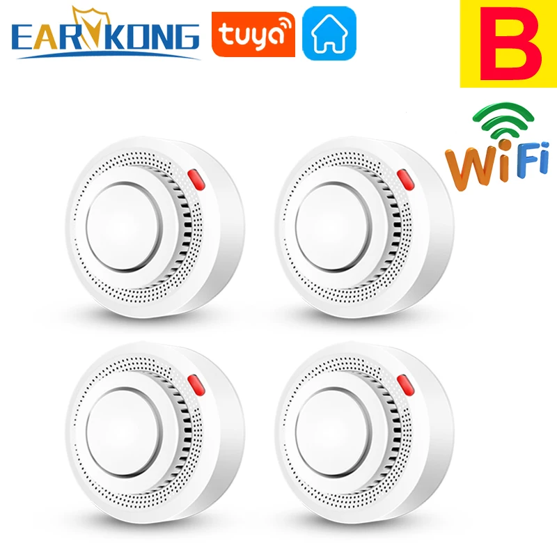 

Earykong WiFi датчик дыма