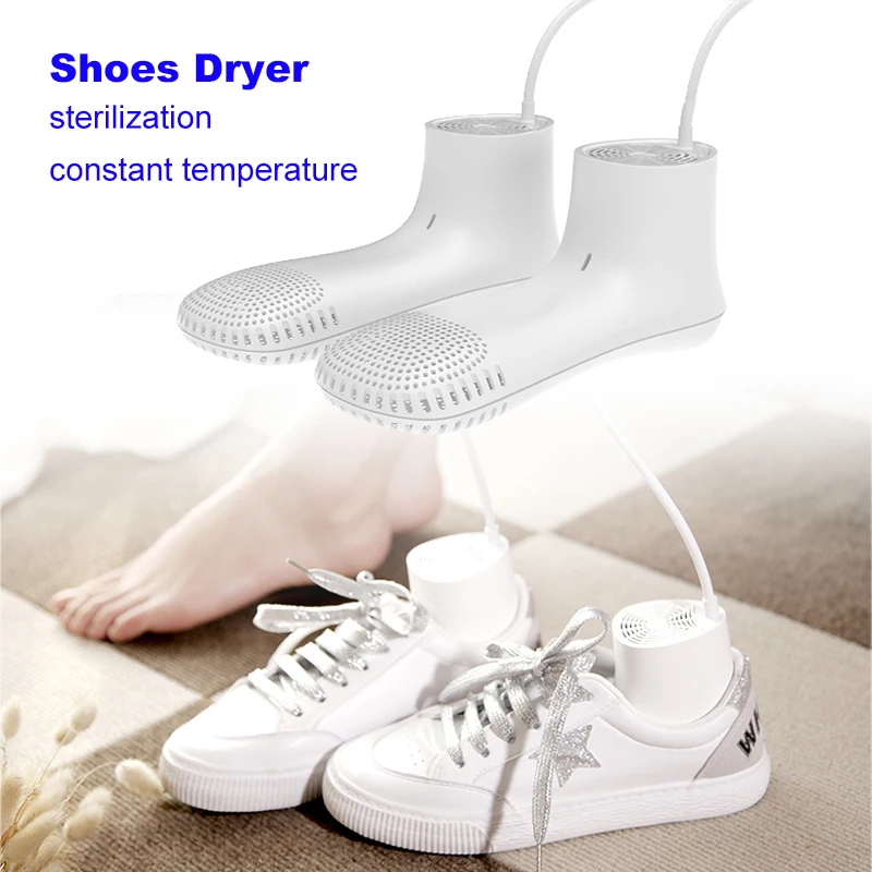 

Electric Shoes Dryer Heater Portable Sterilization Constant Temperature Shoe Dryer Timing Function Drying Deodorization 2021 New