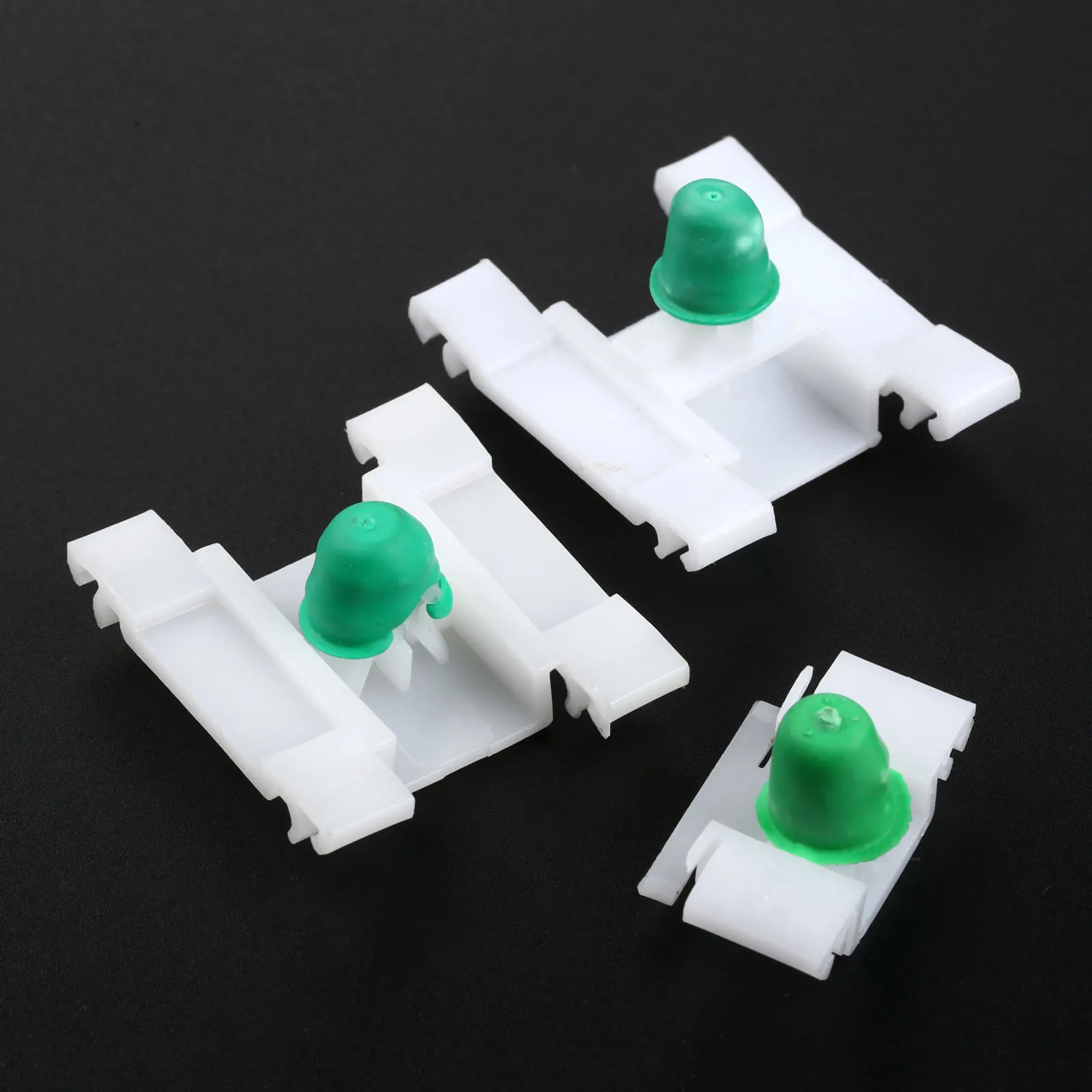 10 шт. зажимы для обшивки автомобильных дверей Бамбуковая лента белый пластиковый