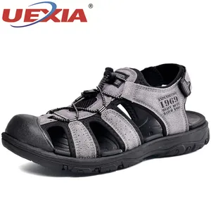 Сандалии мужские из ЭВА, дышащие мягкие, плоская подошва, Повседневная Уличная пляжная обувь, удобная спортивная обувь для ходьбы, легкая подошва, лето 2020