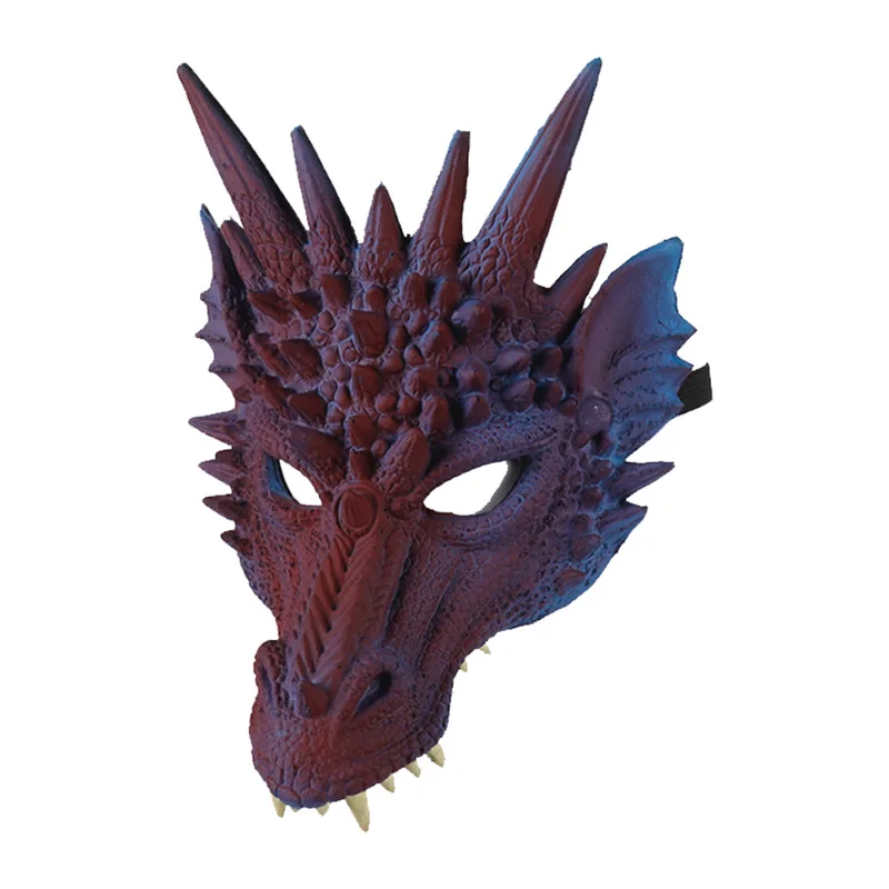 2019 Новая маска на Хэллоуин 3D костюм дракона для косплея мужчин и женщин