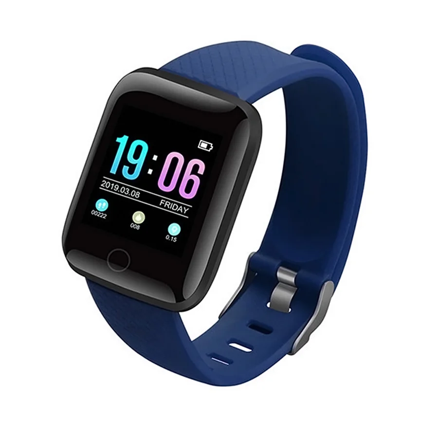 Новый умный Браслет 116Plus спортивный браслет с шагомером и Bluetooth модные умные часы