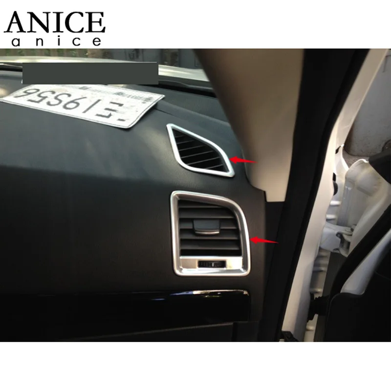 

FIT FOR MAZDA CX-5 CX5 2013 2014 2015 2016 CHROME ABS DASHBOARD AIR VENT COVER SURROUNDING TRIM GARNISH