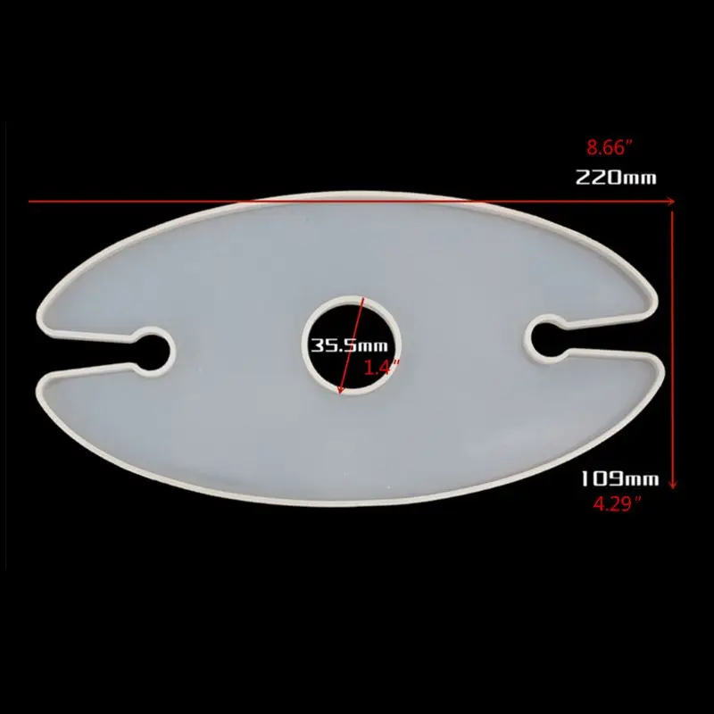 

A2UA Wine Rack Resin Mold Red Wine Glass Tray Epoxy Resin Mold Bottle Cup Holder Mold