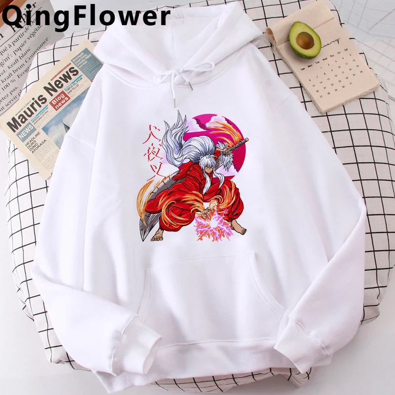 

Anime Inuyasha hoodies male streetwear hip hop printed Korea men sweatshirts printed