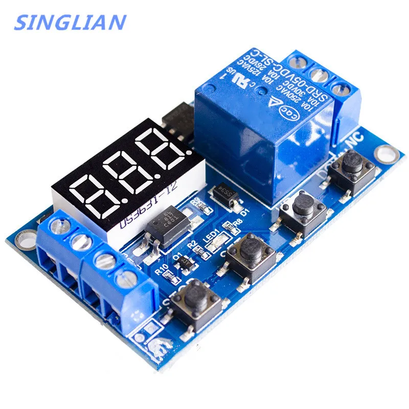 Один релейный модуль XY J02 время задержки отключения питания триггер цикла