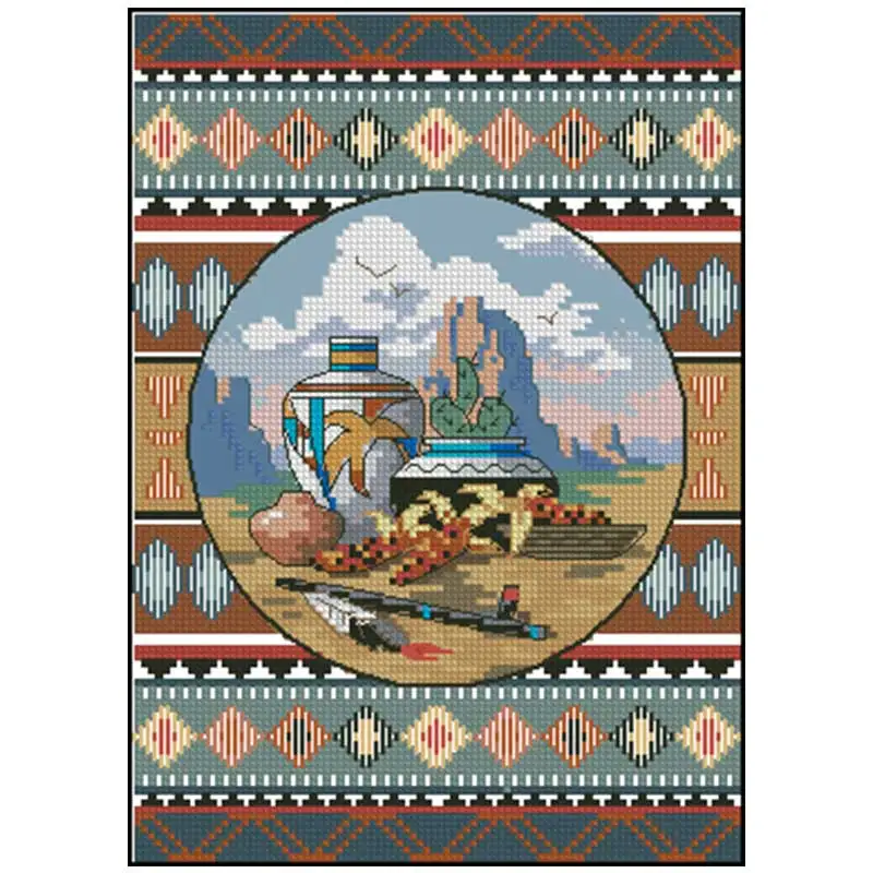 Наборы для вышивки крестом Китайские узоры 11CT 14CT 18CT