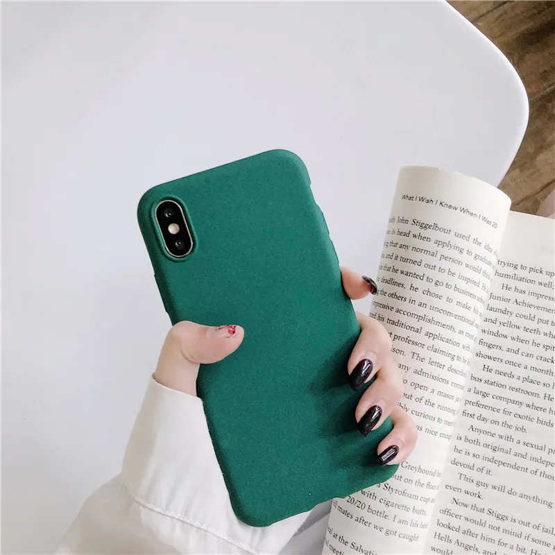 Матовый однотонный чехол для телефона для Xiaomi Redmi Note mi 7 8 8SE 9 9SE 9T CC9 CC9E Lite K20 Мягкий силиконовый чехол из ТПУ