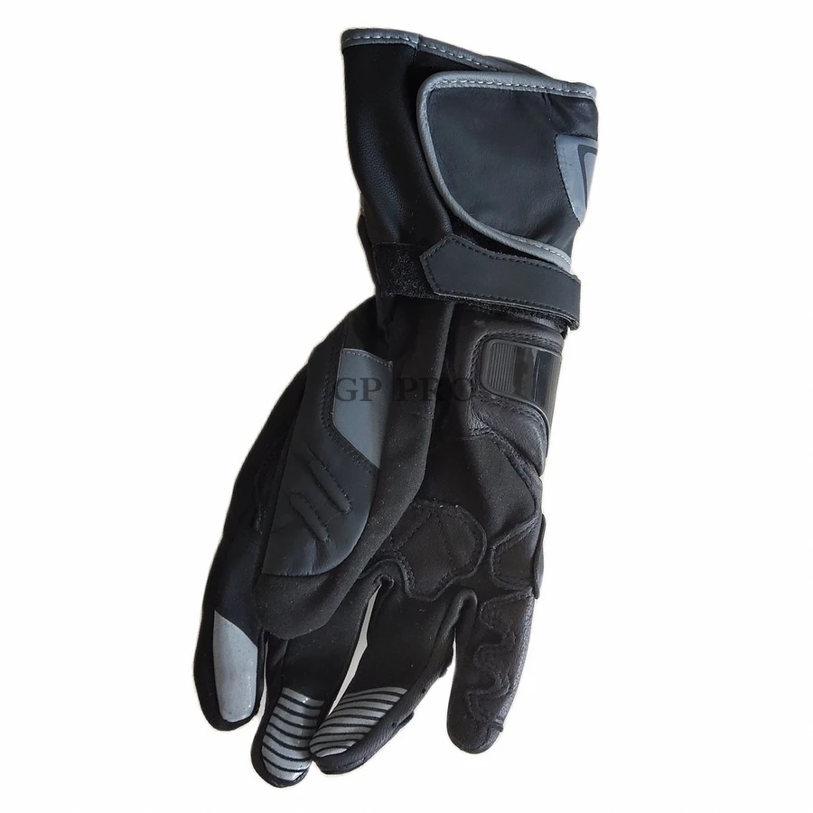 5 цветов Длинные мотоциклетные перчатки с прыжком прыжков из 100% натуральной кожи