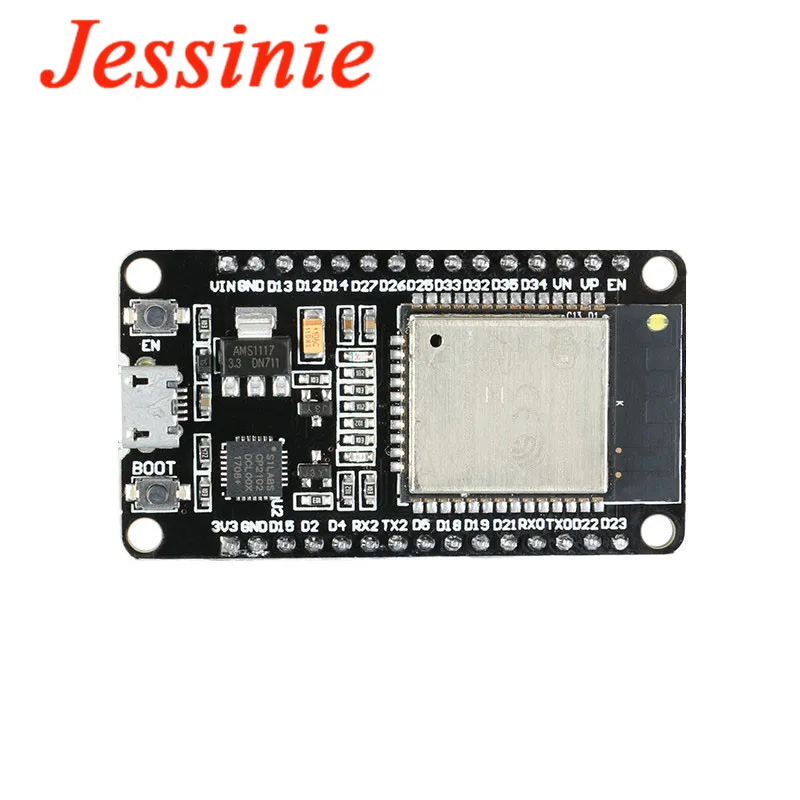 Макетная плата ESP32 ESP-32 ESP-32S двухъядерный процессор Wi-Fi Bluetooth MCU для LuaNode NodeMcu ESP 32S -