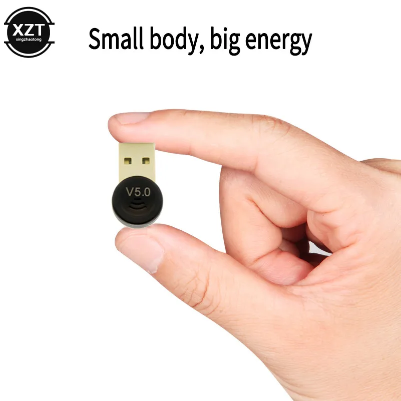 USB Bluetooth адаптер V5.0 Настольный беспроводной аудио приемник передатчик ключ для PS4