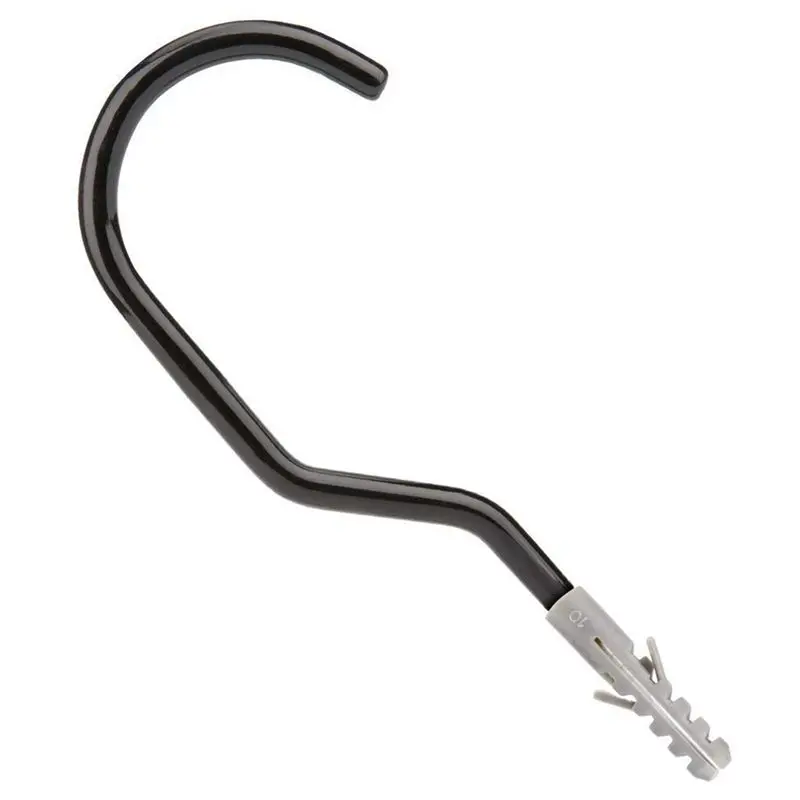 Bike Hook 10 Pack Heavy Duty Hanger Storage Hooks with pack bolts for Garage Wall and Ceiling- Fits All Types | Спорт и развлечения
