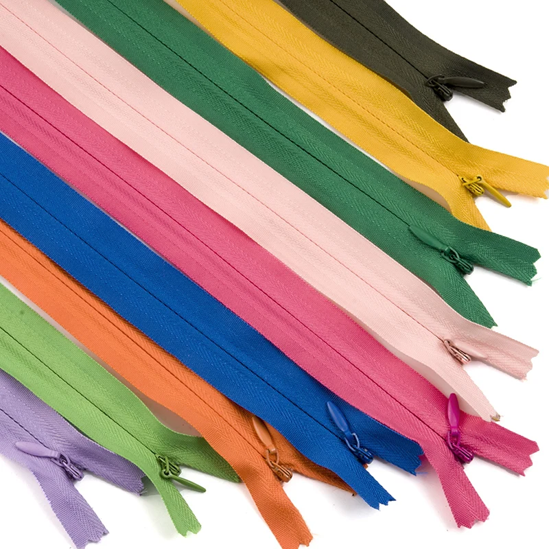 

Нейлоновая витрина на молнии, 10 шт., 3 #15 см, 28 см, 35 см, 40 см, 45 см, 50 см, 55 см, 60 см, аксессуары для ручного шитья