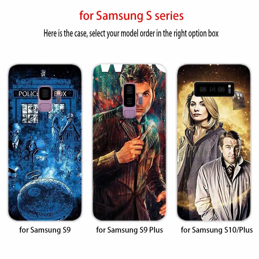 Мягкий силиконовый чехол Doctor Who Daleks для Samsung S21 S22 S20 S11 S10 S9 S8 Plus Ultra lite fe 11e 10e |