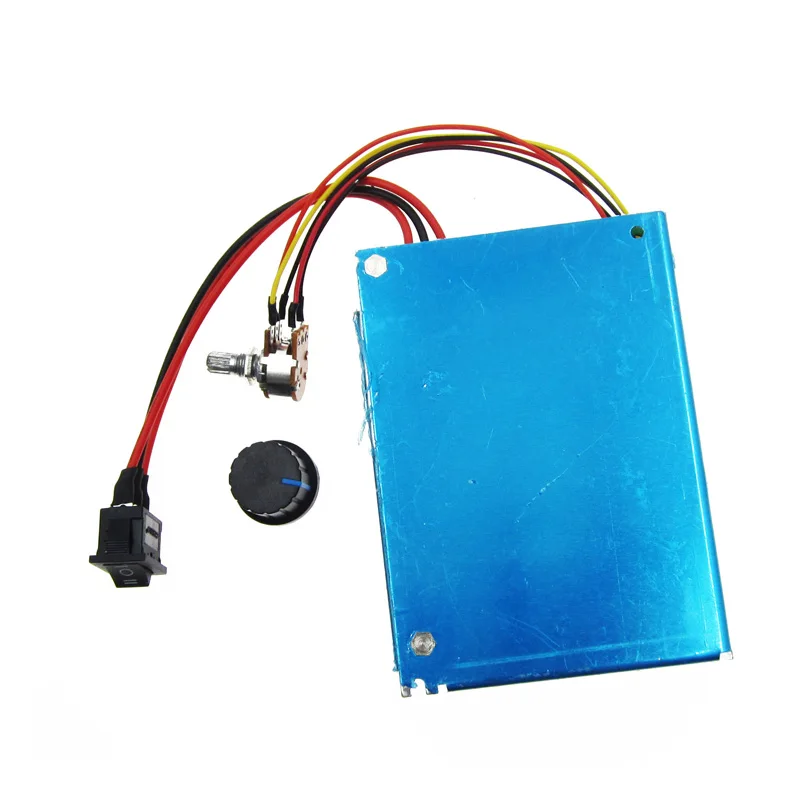 DC 10-50V ШИМ контроллер скорости двигателя CW CCW Реверсивный модуль импульсного