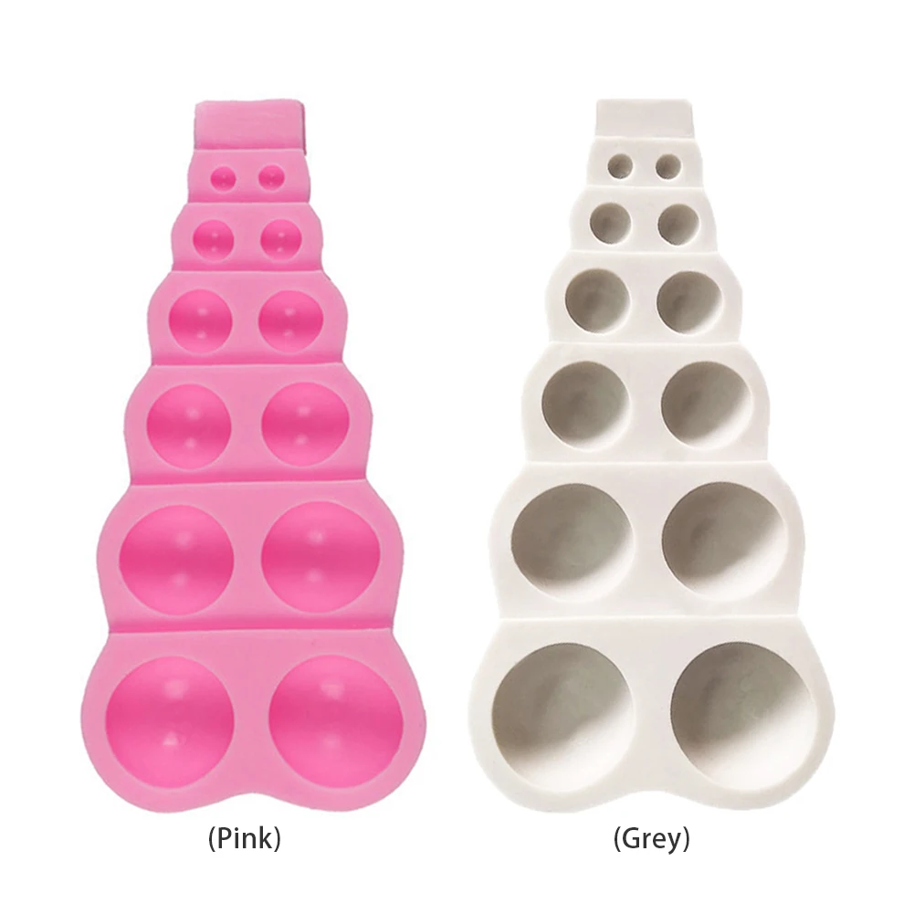 Силиконовые формы для торта с полукруглая жемчужина мяч Форма DIY Противень
