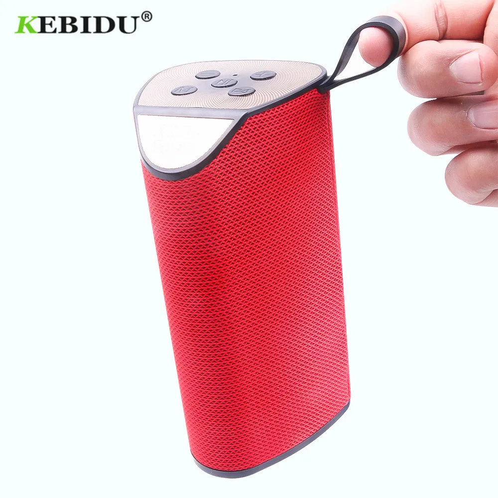 Bluetooth Колонка KEBIDU TWS водонепроницаемая Портативная Беспроводная колонка с