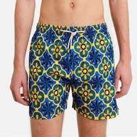 2021 european and american new trend 3d printing shorts summer beach pants floral fashion casual sports three point shortsm 4xl